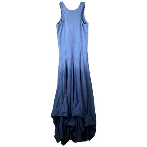 Solitaire Maxi Dress Womens Sz S Blue Ombre Sleeveless Scoop Neck Sundress NWT - Picture 3 of 9